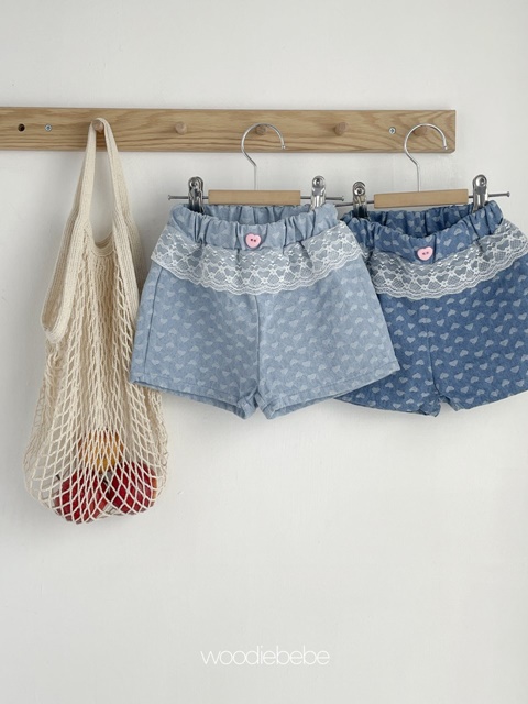 Heart Denim Pants