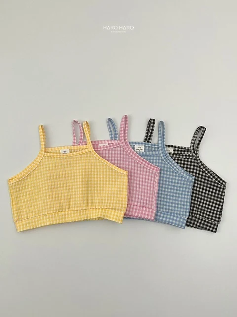Petite Check Bustier