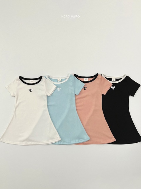 Ribbon Raglan One-piece