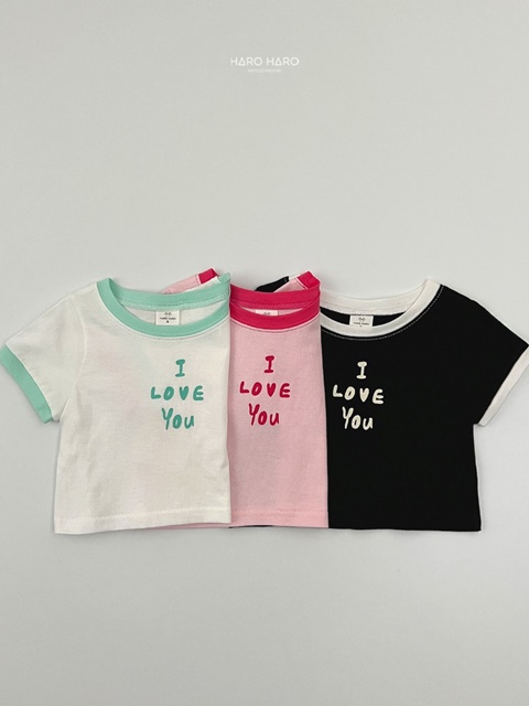 I Love You Raglan Tee