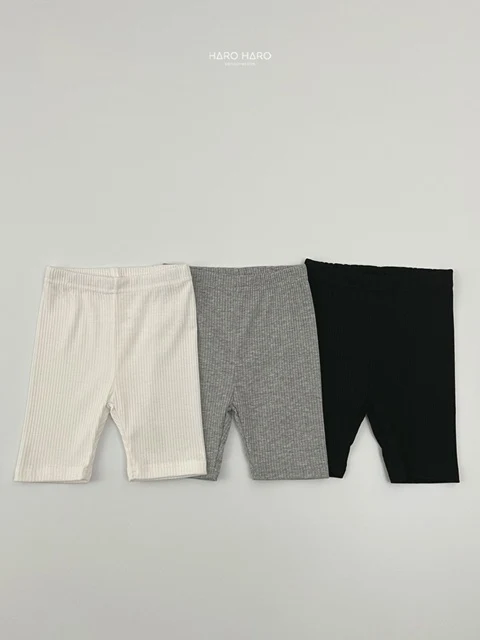 Rib Biker Shorts (set of 3)