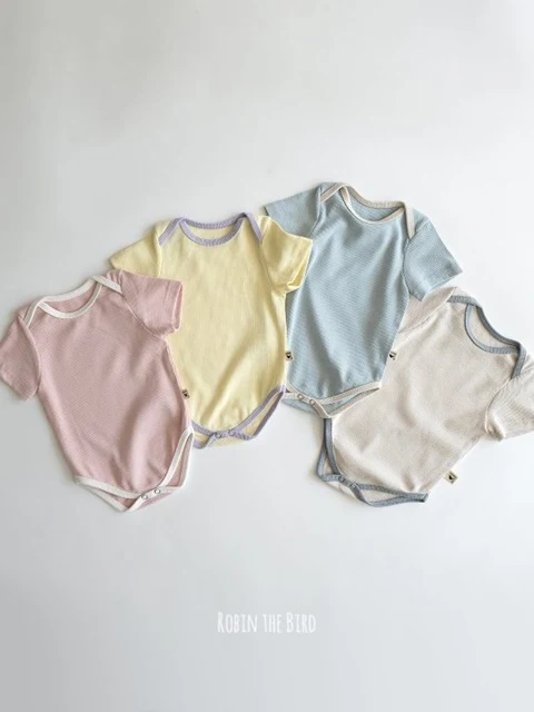 Modal Ribbed Short Sleeved Body Suit