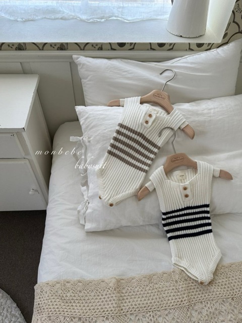 Cotton Rib Knit Suit