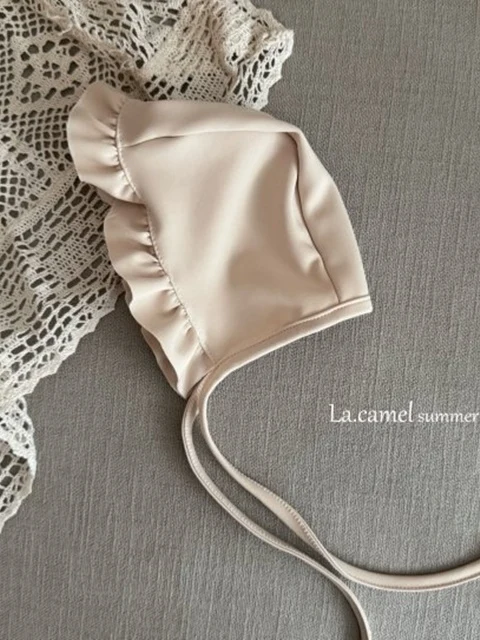 Beige Frill Hat Beige Frill Hat