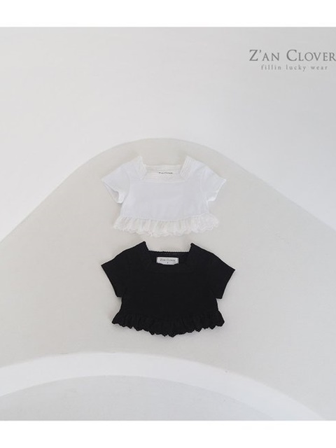Square Frill Tee