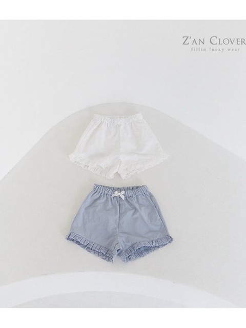 Punching Lace Short Pants