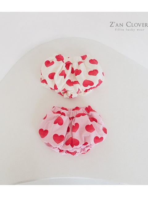 Heart Pumpkin Short Pants