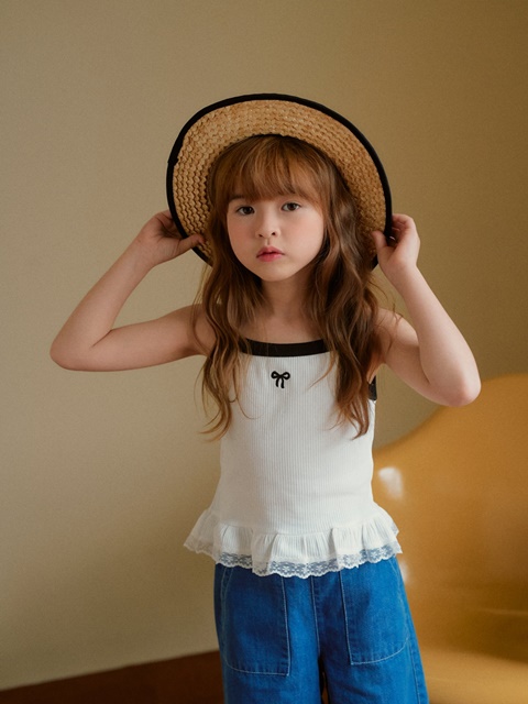 Frilled Strap Sleeveless Frilled Strap Sleeveless
