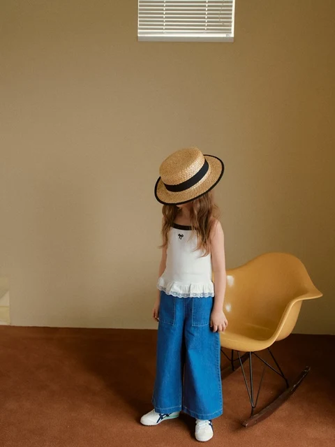 Blue Wide Pants Blue Wide Pants