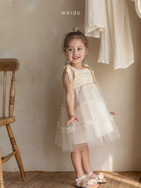 Smocking Frill One-piece