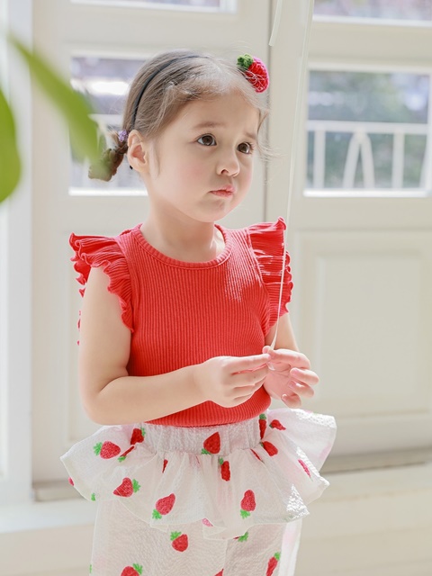 Rib Frill Tee