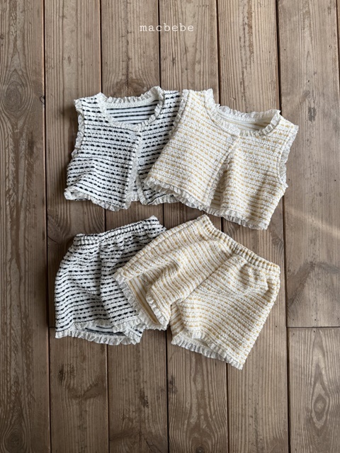 Stripe Vest Set Stripe Vest Set