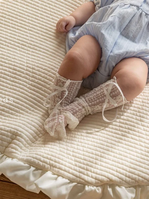 Ribbon Lace Socks