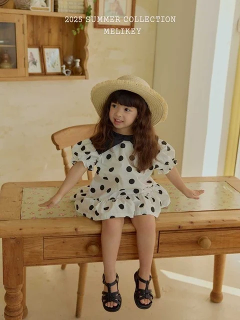 Big Ribbon Dot One-piece