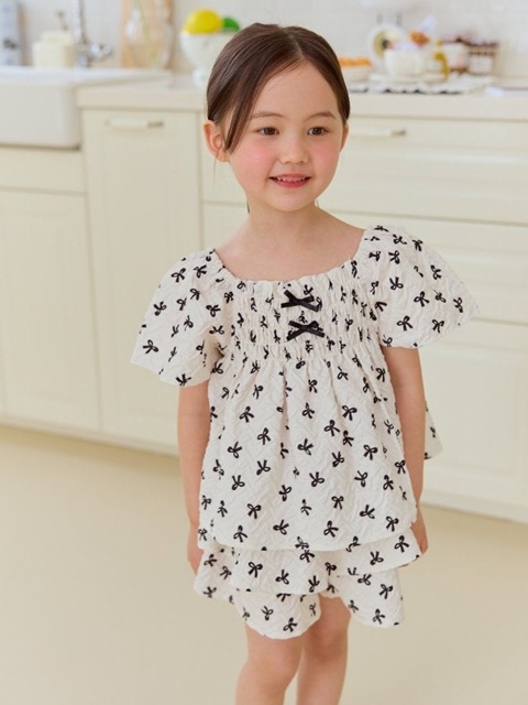 Jelly Ribbon Top Bottom Set Jelly Ribbon Top Bottom Set