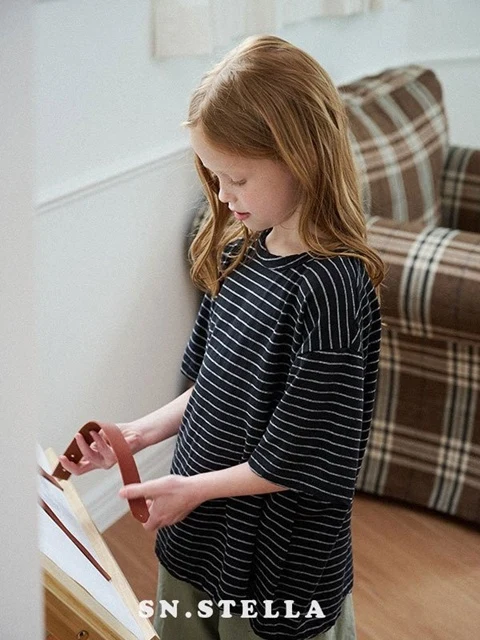 Linen Stripe Tee