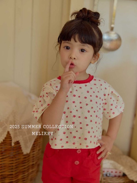 Flower Raglan Puff Tee