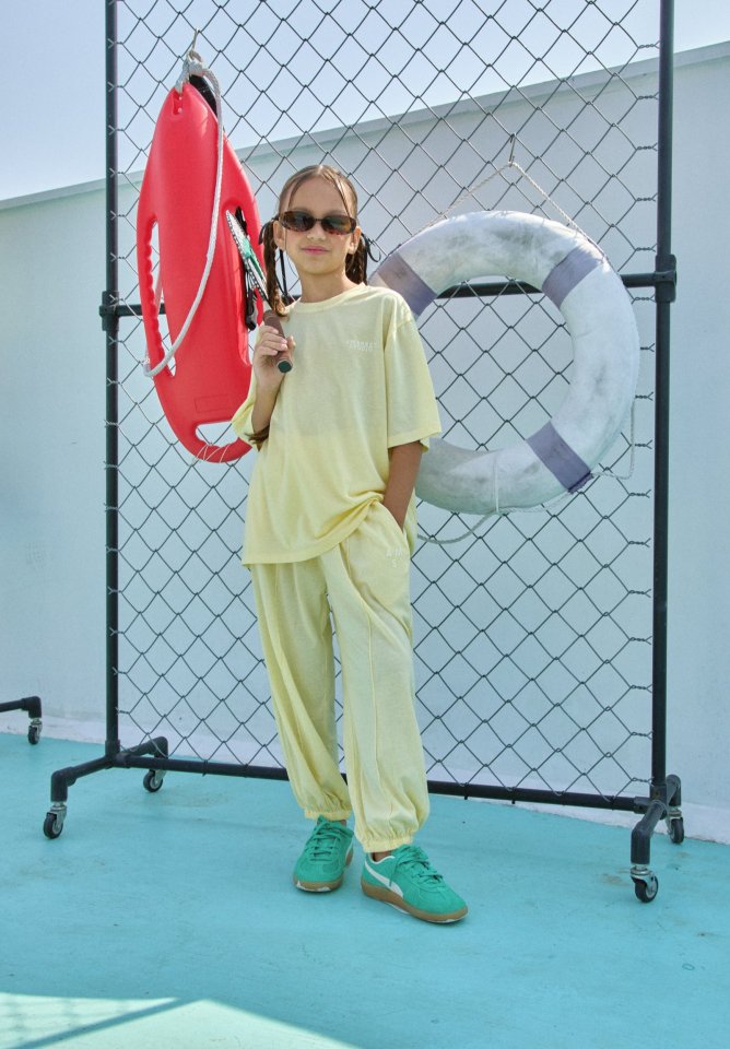 A-Market - Korean Children Fashion - #Kfashion4kids - Summer Pigment Jogger Pants - 7