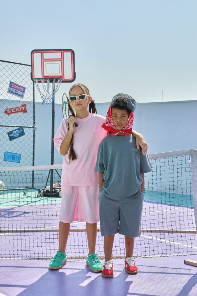 A-Market - Korean Children Fashion - #Kfashion4kids - Summer Pigment Short Sleeve Tee - 6