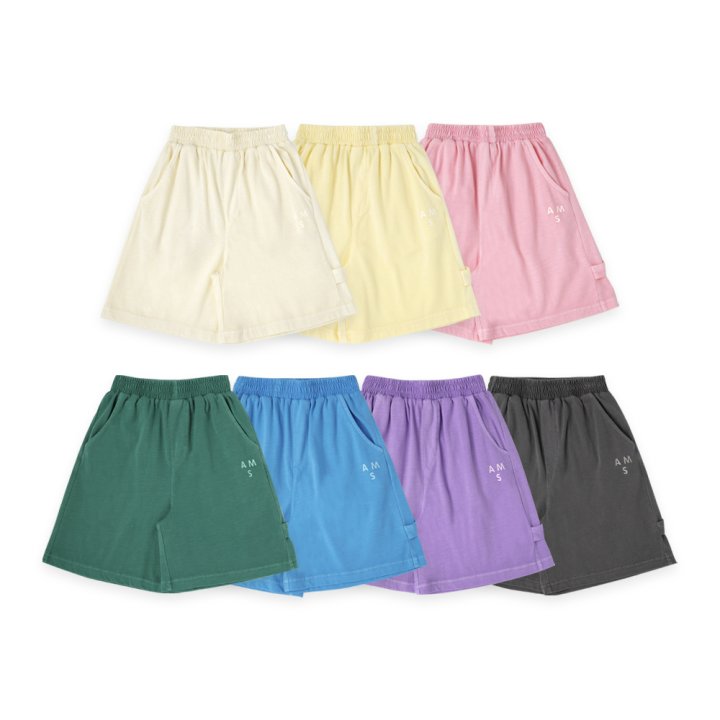 A-Market - Korean Children Fashion - #childofig - Summer Pigment Bermuda Pants - 3