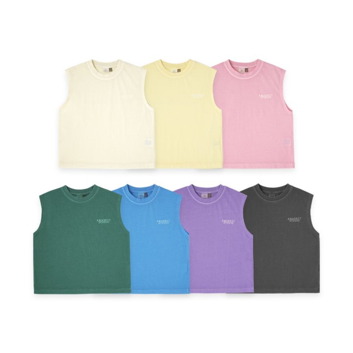 A-Market - Korean Children Fashion - #fashionkids - Summer Pigment Top
