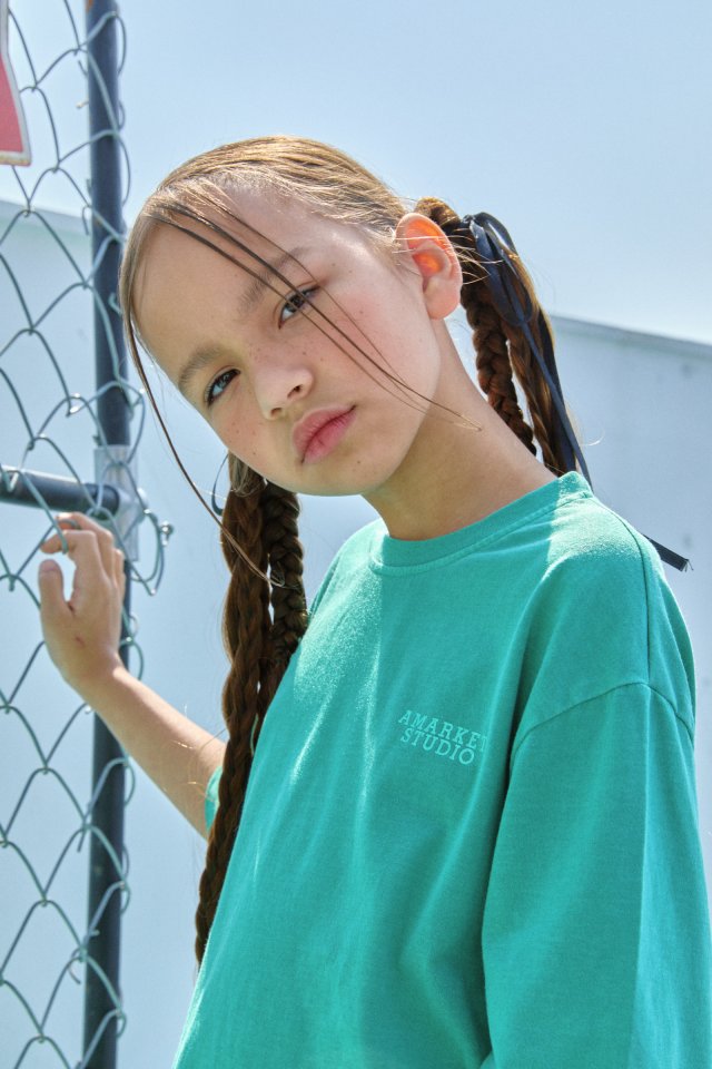 A-Market - Korean Children Fashion - #minifashionista - Summer Pigment Short Sleeve Tee - 9