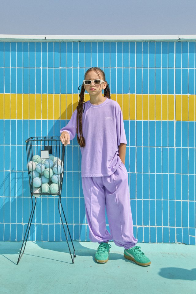 A-Market - Korean Children Fashion - #prettylittlegirls - Summer Pigment Jogger Pants - 11