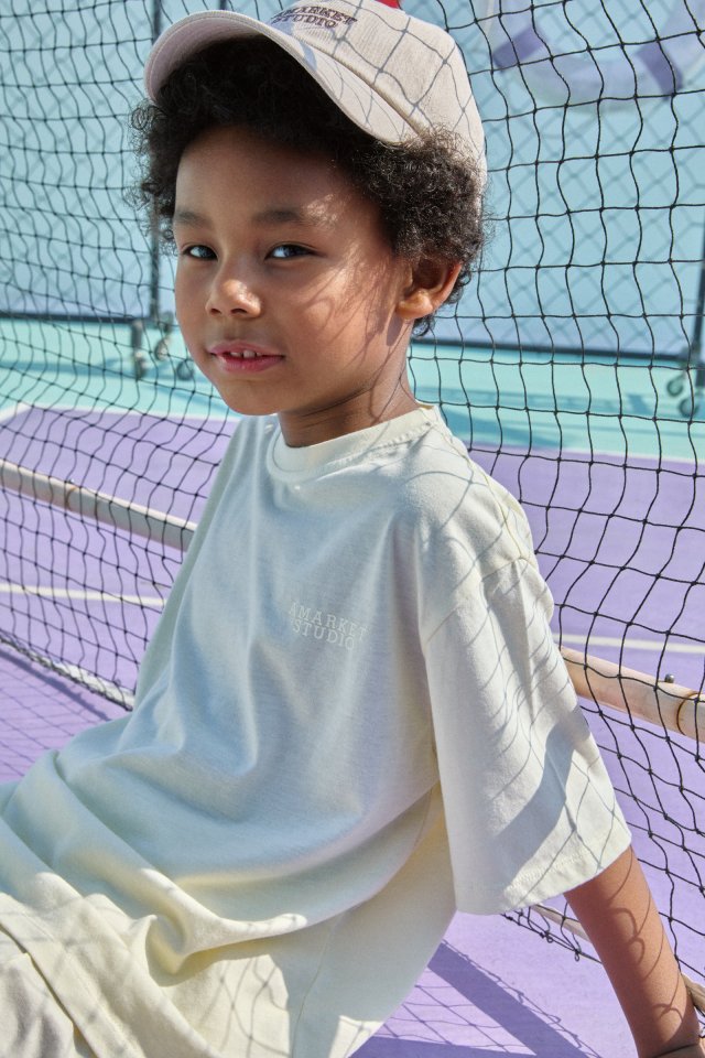 A-Market - Korean Children Fashion - #toddlerclothing - Summer Pigment Short Sleeve Tee - 12