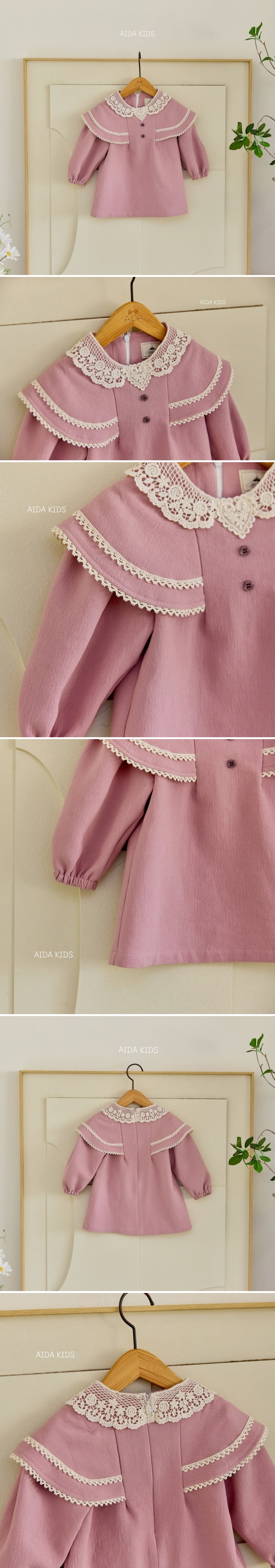 Aida - Korean Baby Fashion - #babyoutfit - Two Button Cape - 2