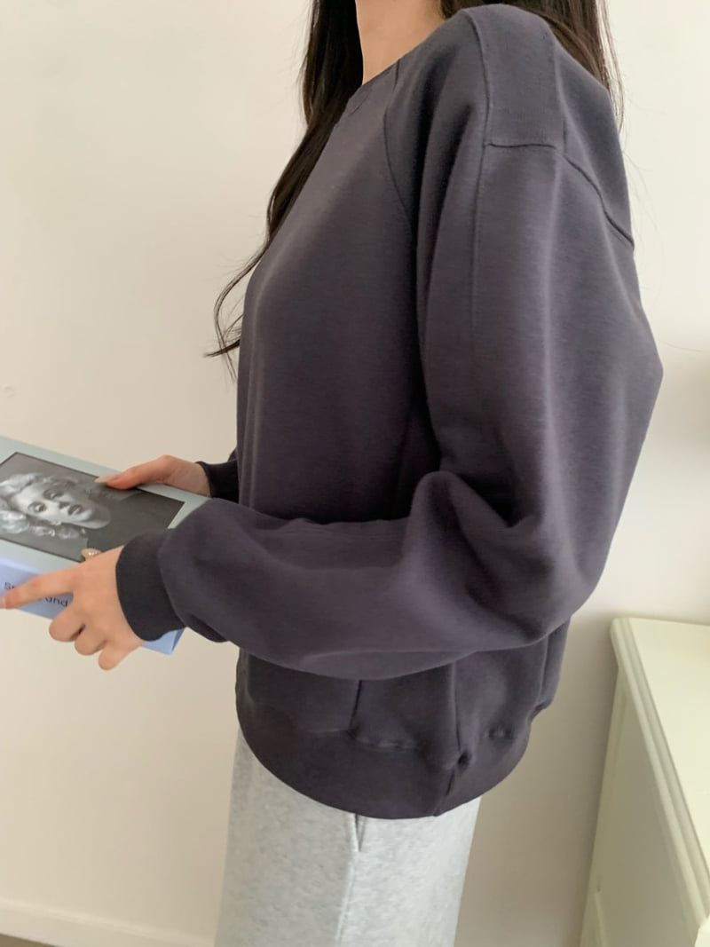 Allu - Korean Women Fashion - #momslook - Roe Sweatshirts - 12