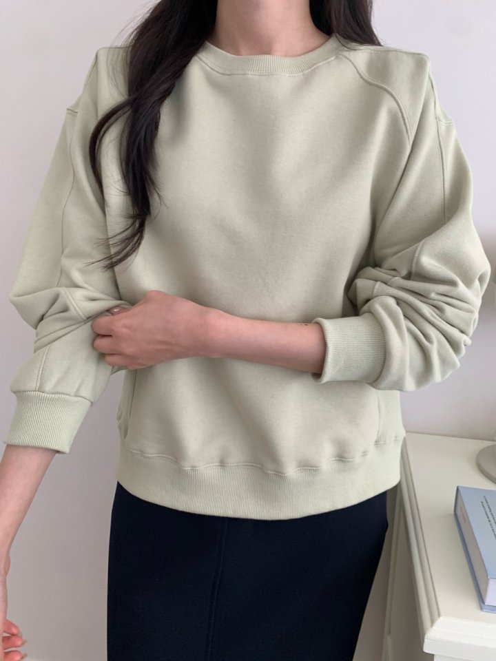 Allu - Korean Women Fashion - #momslook - Roe Sweatshirts - 6