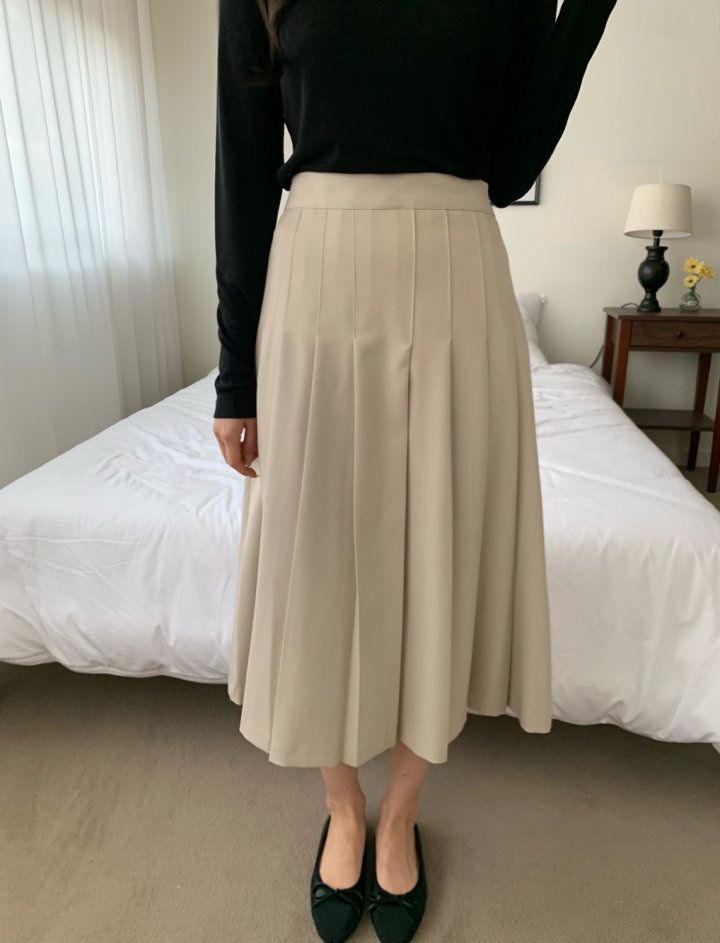 Allu - Korean Women Fashion - #momslook - Muir Pleated Skirt