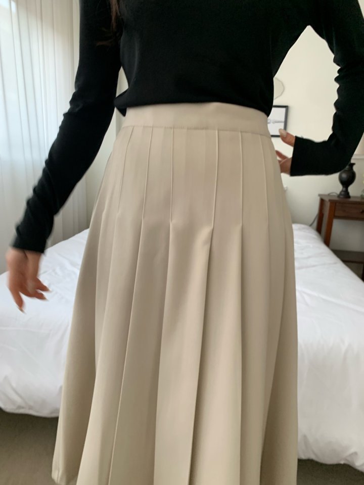 Allu - Korean Women Fashion - #momslook - Muir Pleated Skirt - 3