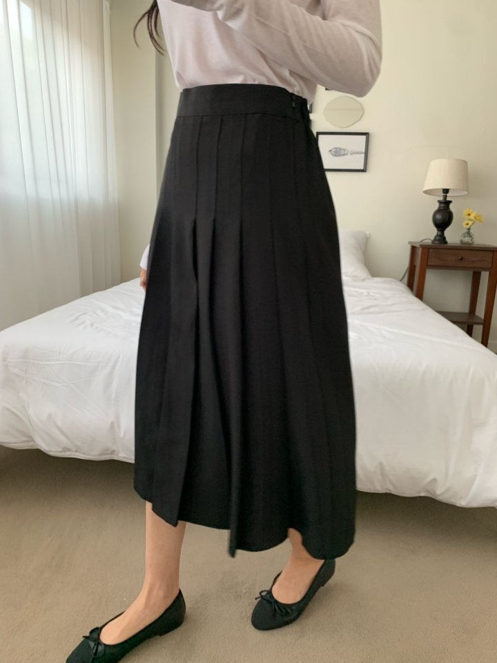 Allu - Korean Women Fashion - #momslook - Muir Pleated Skirt - 7