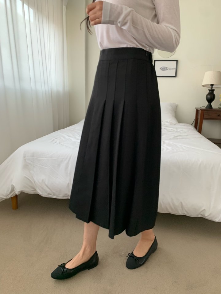 Allu - Korean Women Fashion - #momslook - Muir Pleated Skirt - 9