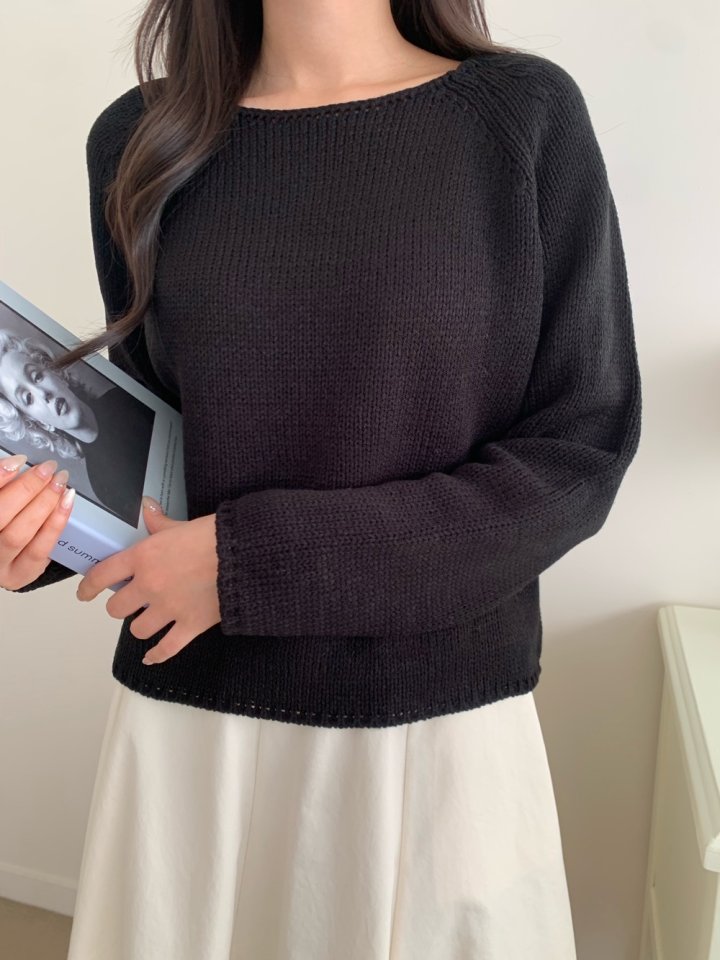 Allu - Korean Women Fashion - #momslook - Like Square Knit - 9