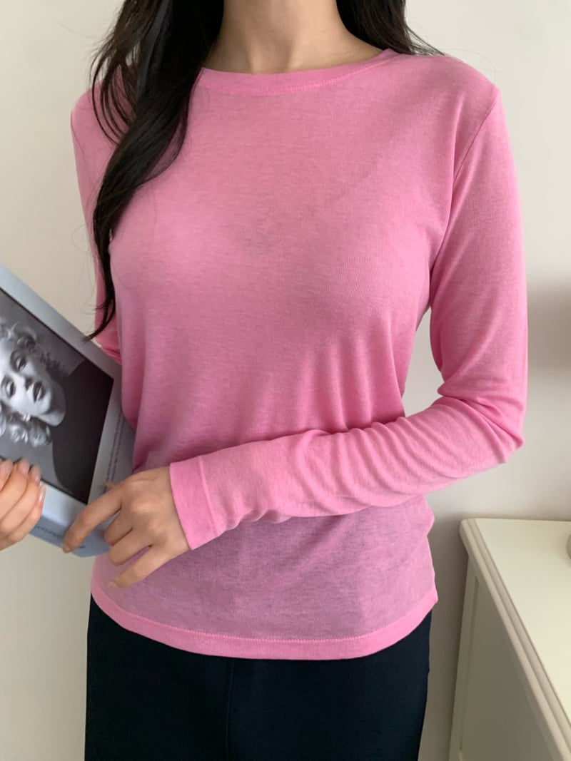 Allu - Korean Women Fashion - #momslook - Tencel Tee - 10