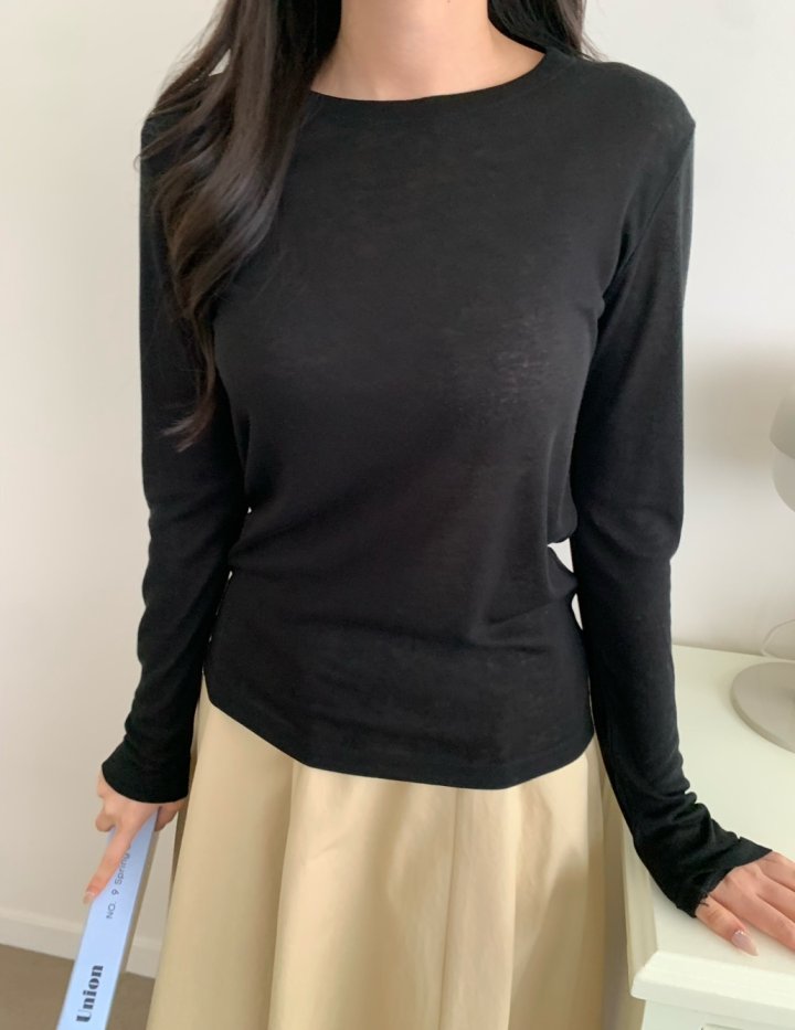 Allu - Korean Women Fashion - #momslook - Tencel Tee - 6