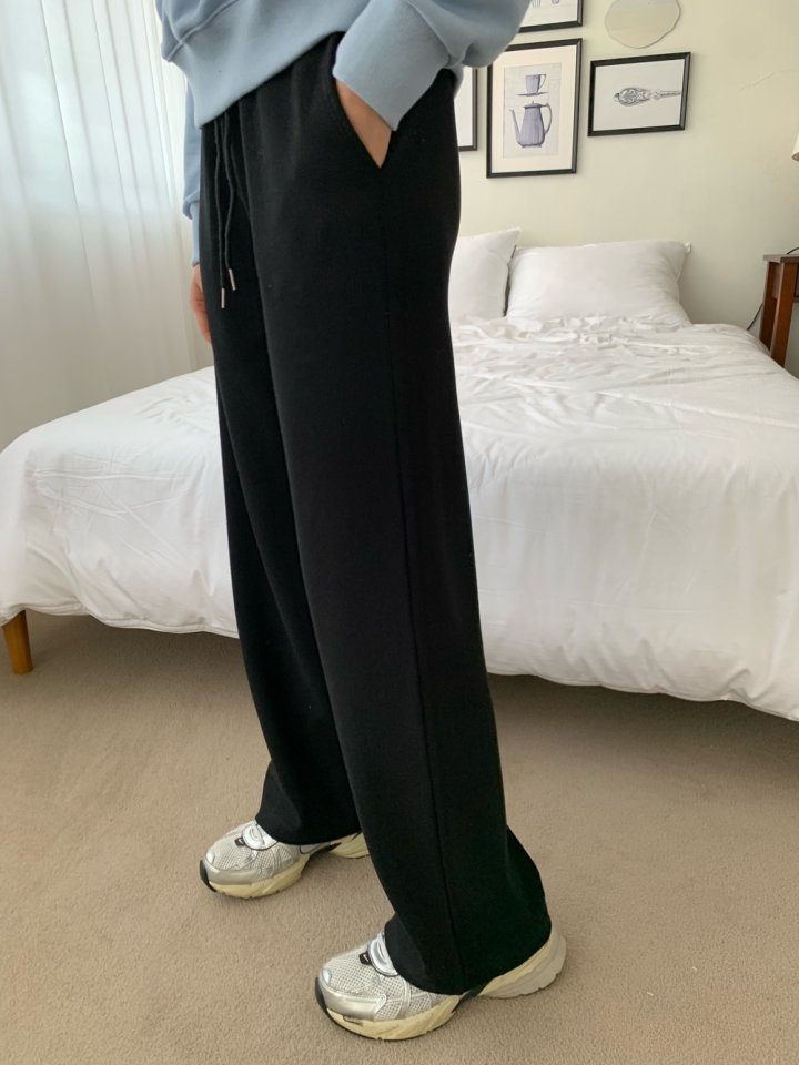 Allu - Korean Women Fashion - #momslook - Rib Banding Pants - 7
