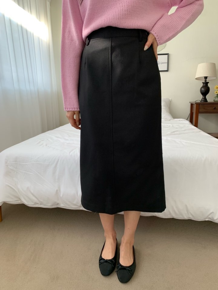 Allu - Korean Women Fashion - #momslook - Slim Two-way Span Skirt - 7