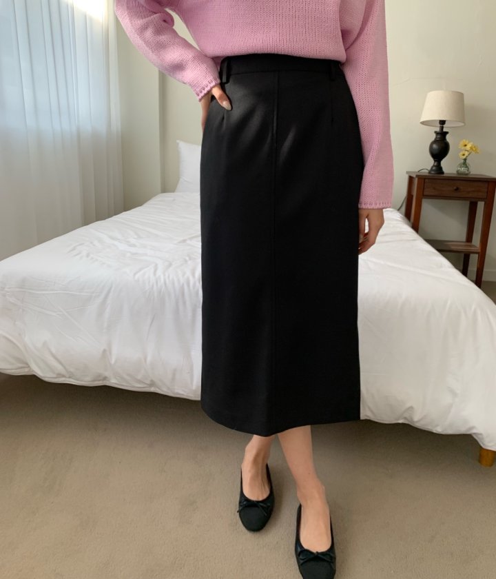 Allu - Korean Women Fashion - #momslook - Slim Two-way Span Skirt - 9