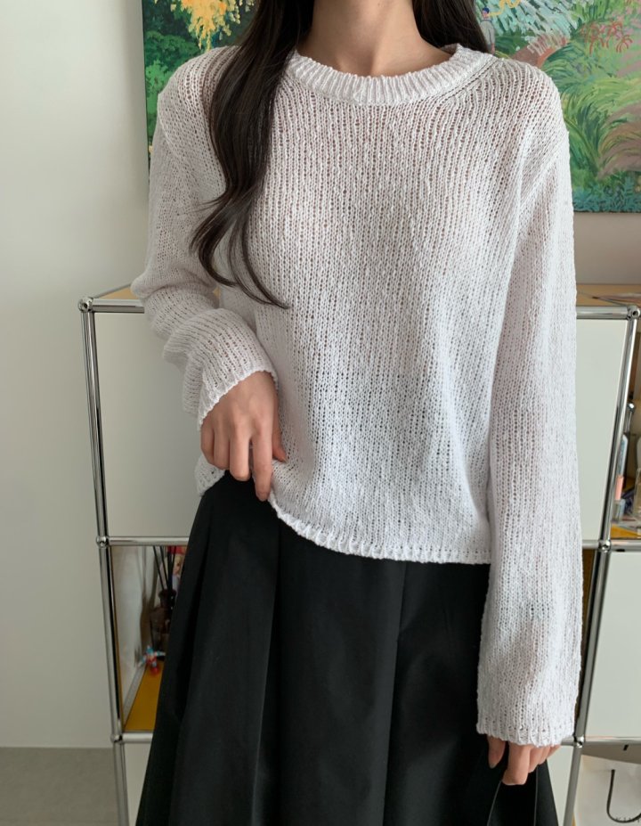 Allu - Korean Women Fashion - #momslook - Du Linen Knit - 6
