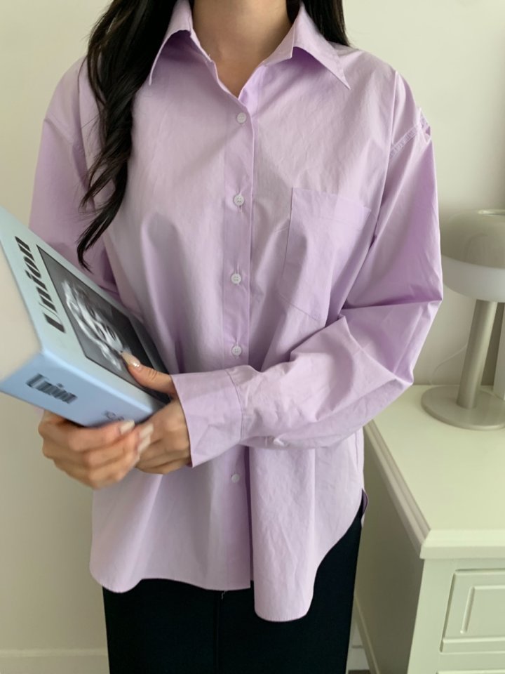 Allu - Korean Women Fashion - #thelittlethings - Back Button Shirt - 4