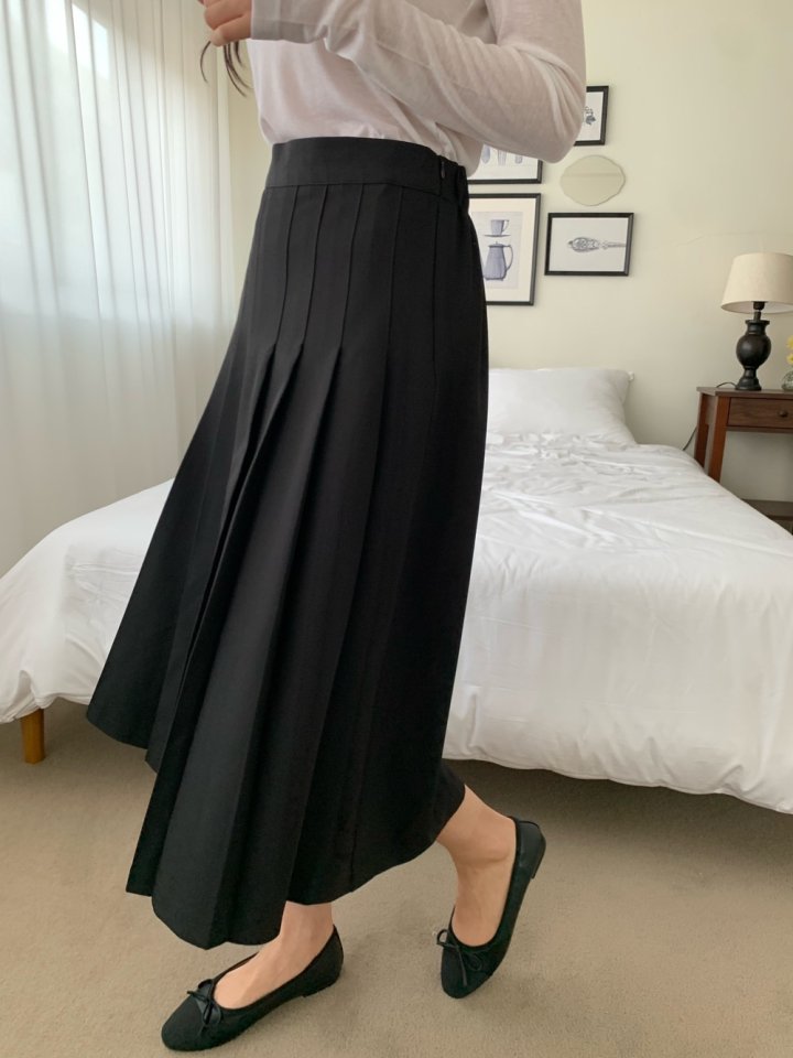 Allu - Korean Women Fashion - #womensfashion - Muir Pleated Skirt - 8