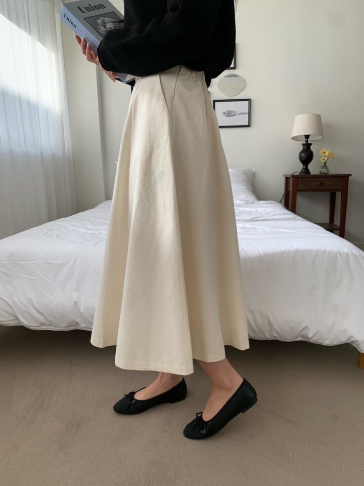 Allu - Korean Women Fashion - #womensfashion - Bio Lino Skirt - 5