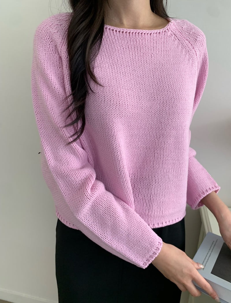 Allu - Korean Women Fashion - #womensfashion - Like Square Knit - 12
