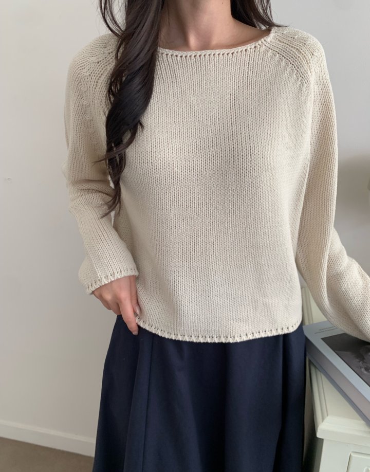 Allu - Korean Women Fashion - #momslook - Like Square Knit - 4