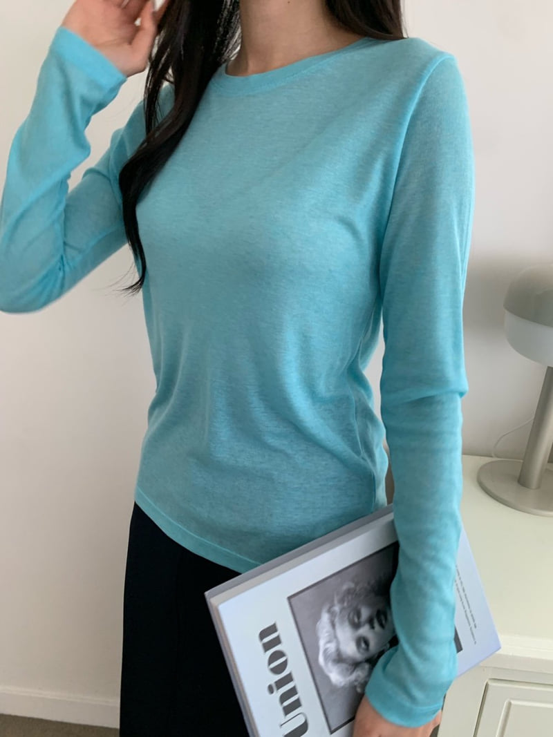 Allu - Korean Women Fashion - #womensfashion - Tencel Tee - 7