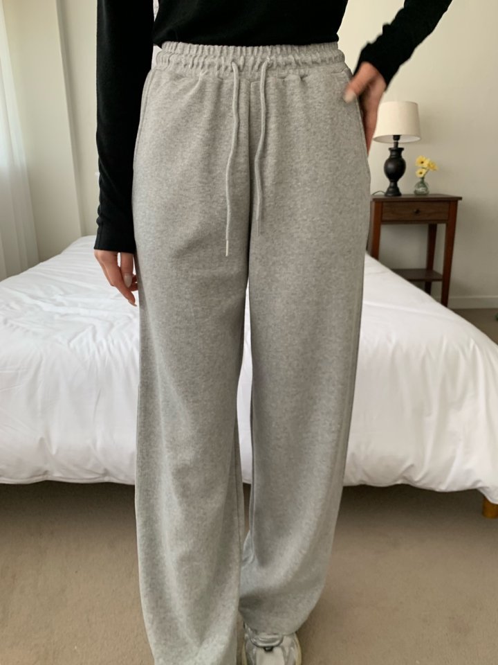 Allu - Korean Women Fashion - #momslook - Rib Banding Pants - 4