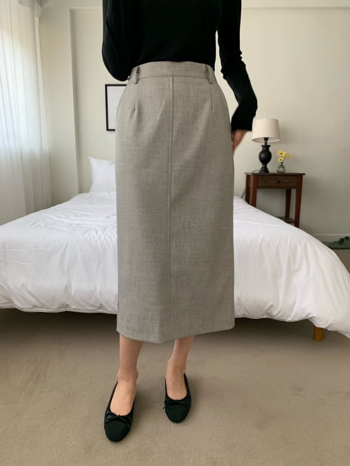 Allu - Korean Women Fashion - #womensfashion - Lucy Span Skirt - 11